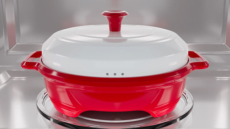 How Micro Grill Technology sears food in the microwave